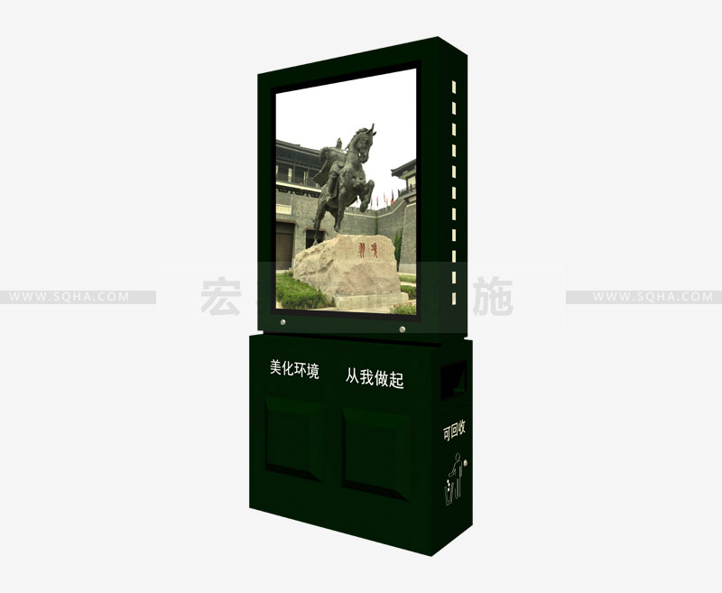 廣告垃圾箱生產廠家-廣告垃圾箱制作、價格